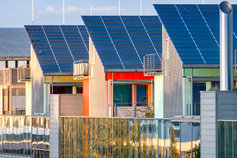 Solar panel roofs