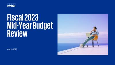 Fiscal 2023 Mid-Year Budget Review - KPMG Trinidad and Tobago