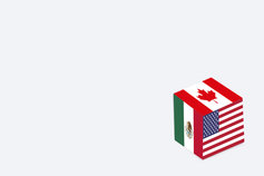 Cube of different flags