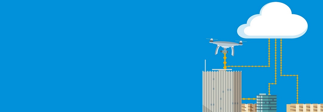 Building connected to cloud