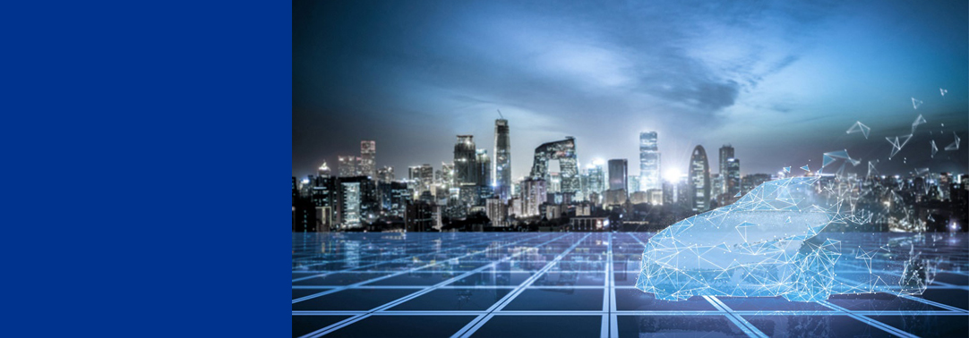 Geometric shapes and fragments of car