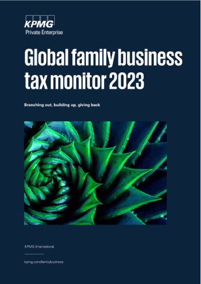 Global family business tax monitor 2023