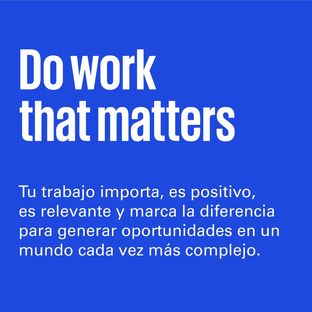 Do work that matters