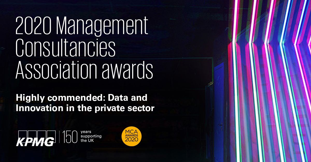 2020 Management consultancies association awards