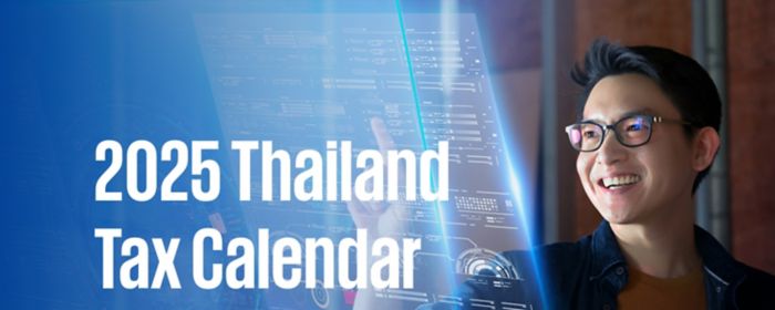 2025 Thailand Tax Calendar