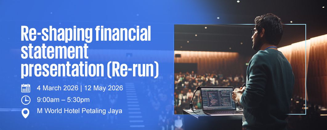 Re-shaping financial statement presentation 