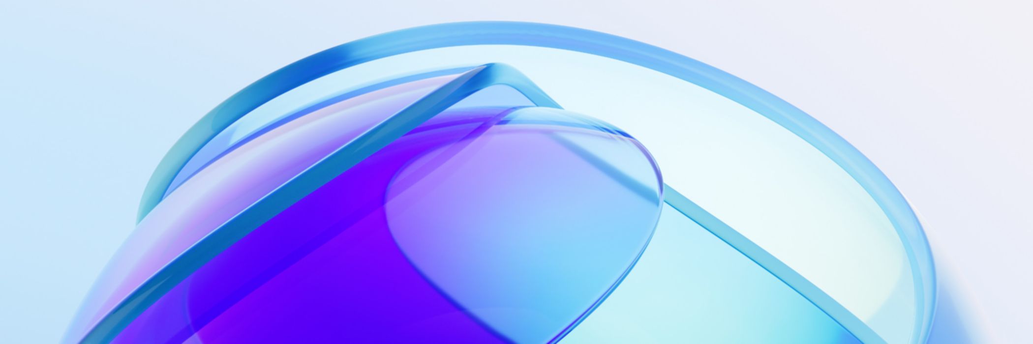 3d-blue-glass-spherical-shape