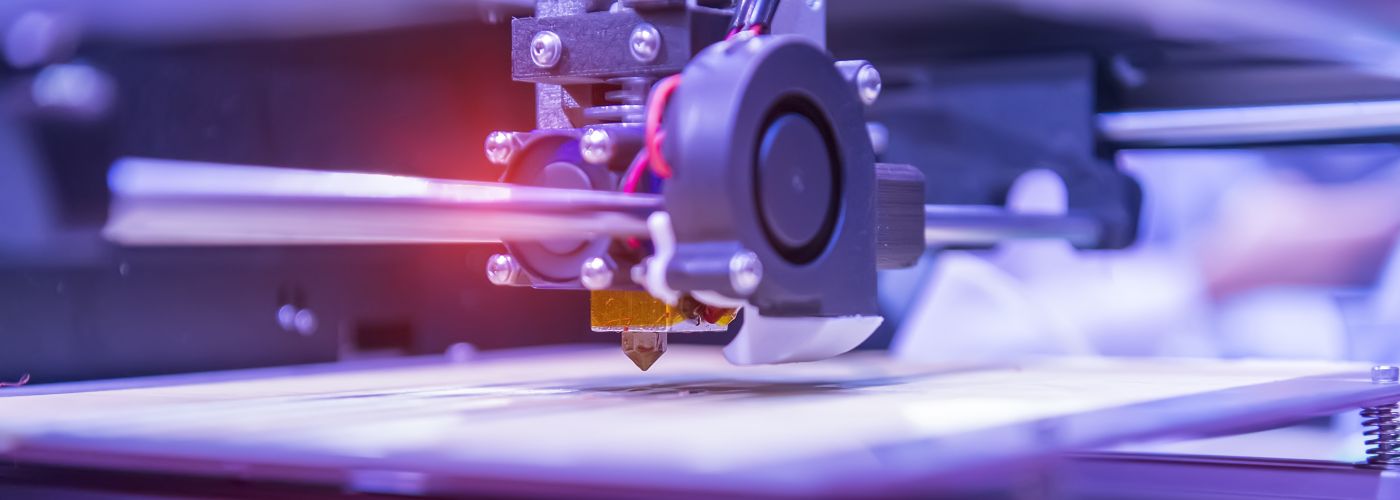 3D printer or robotic automation technology