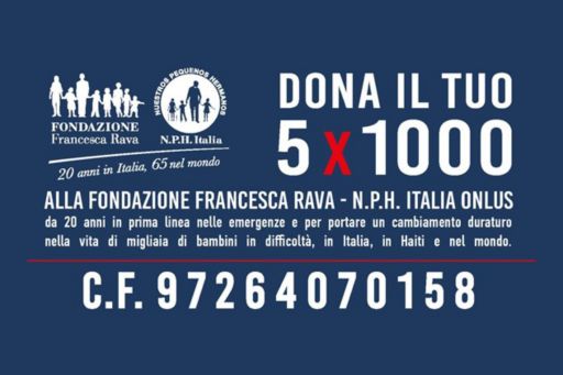 5x1000 Fondazione Rava