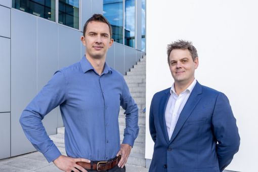 KPMG expert on CBAM Frederik Cappelle and Christof Van Roey of Reynaers Aluminium