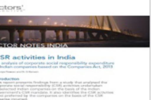 CSR Activities in India