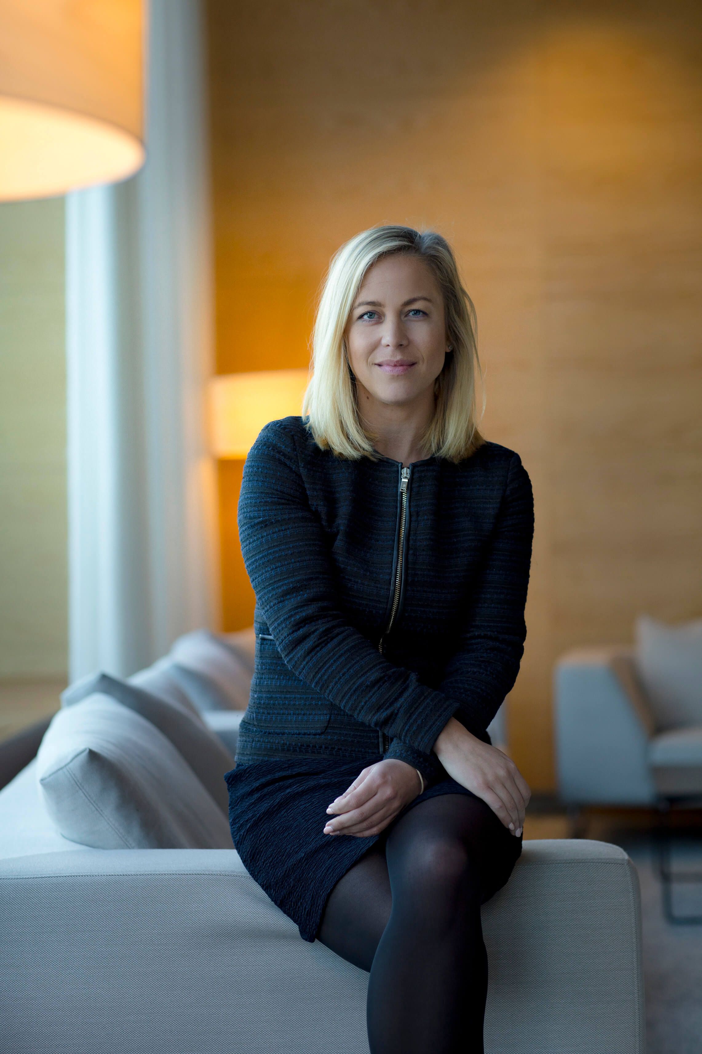 Charlotte Levert, VP & Head of People på Ericsson Managed Services 