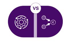 Functional vs Value streams icon