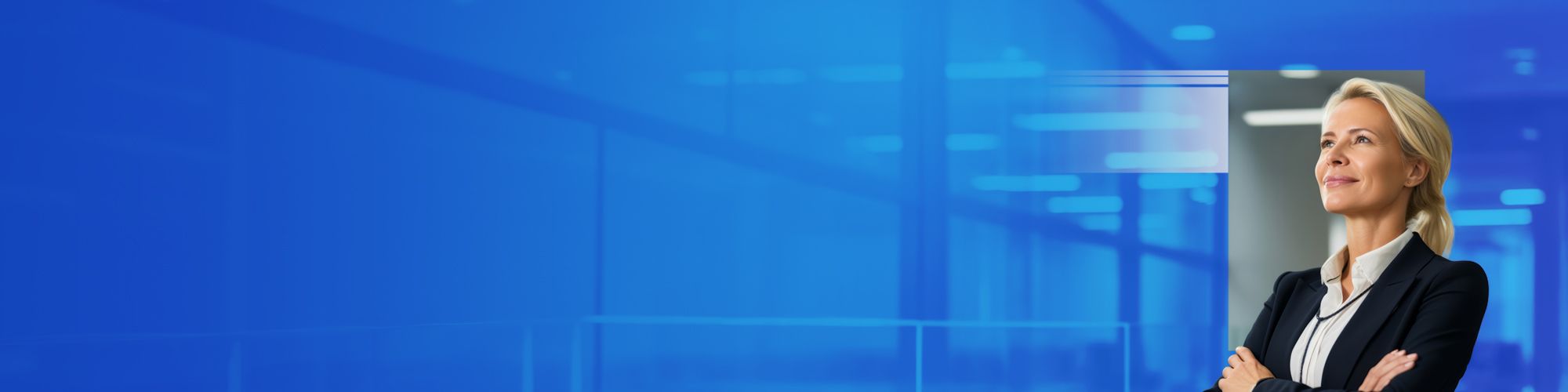 A woman looking forward