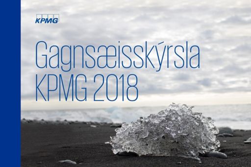 Gagnsæisskýrsla KPMG 2018