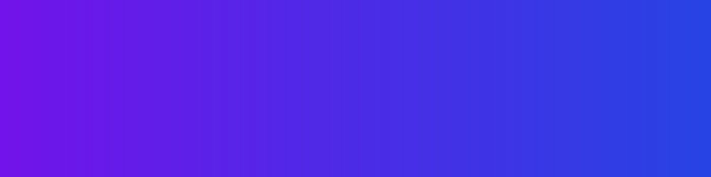 purple to blue gradient banner