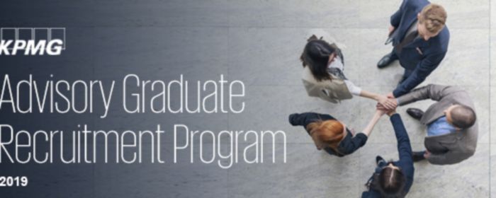 KPMG Advisory Graduate Recruitment Program 2019 