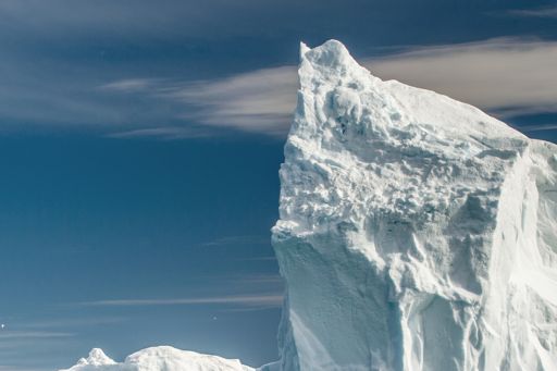 Peak of an iceberg