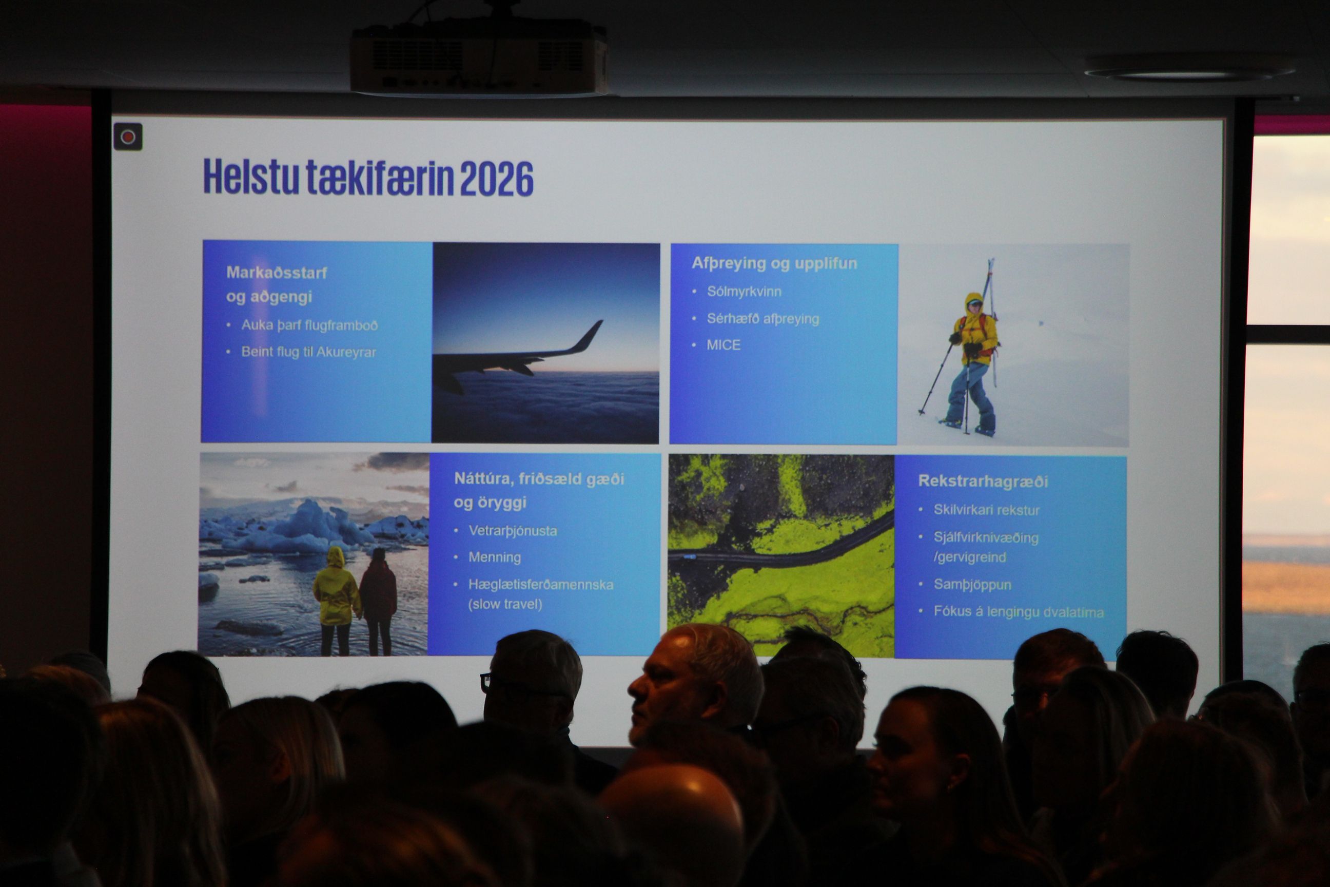 Gestir á Nýársmálstofu ferðaþjónustunnar