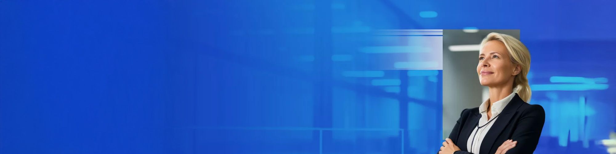 A woman looking forward