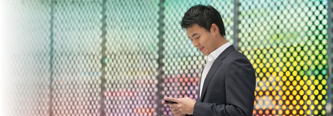 KPMG IFRS 15 (new revenue standard) for sectors topic image: person using a mobile device