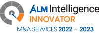 KPMG is positioned as an Innovator in the ALM Pacesetter Research for M&A services