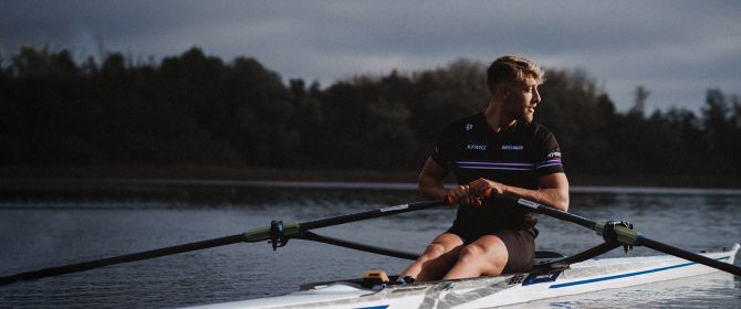 Rowing athlete Ward Lemmelijn
