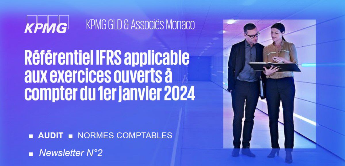 NORMES COMPTABLES ■ Référentiel IFRS applicable aux exercices ouverts à compter du 1er janvier 2024