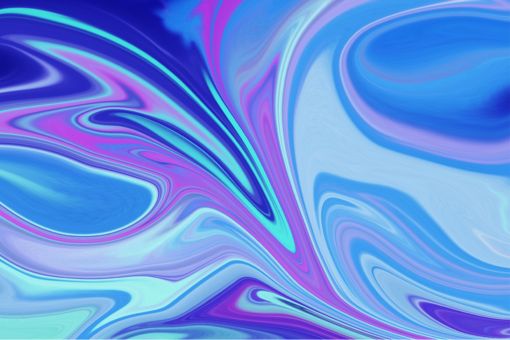 Imagen abstracta de con tonos de colores azul