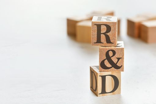 blokken die R&D spellen