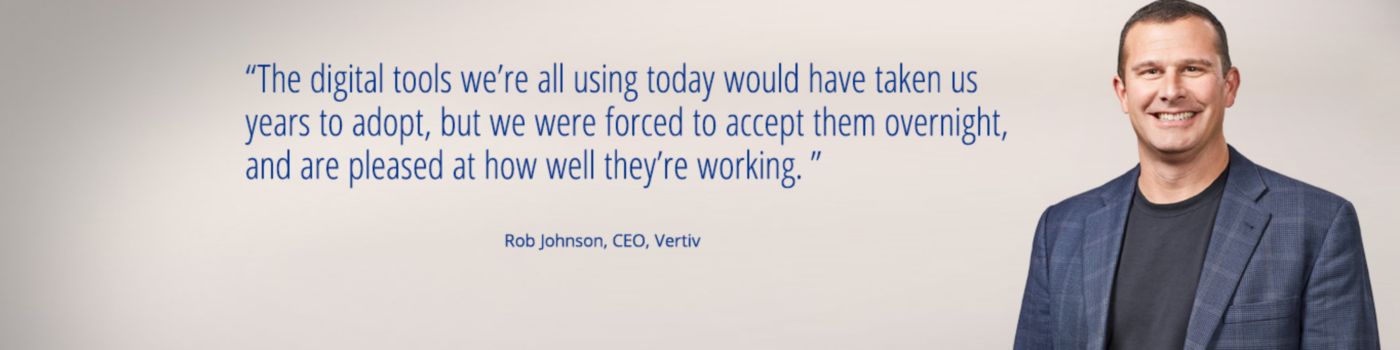 Rob Johnson, CEO, Vertiv