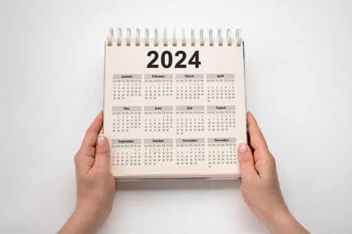 calendrier de l'année 2024