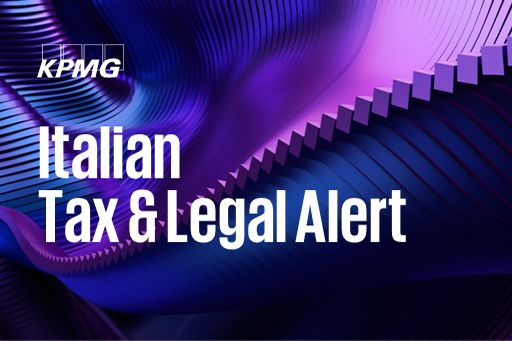 Italian Tax & Legal Updates