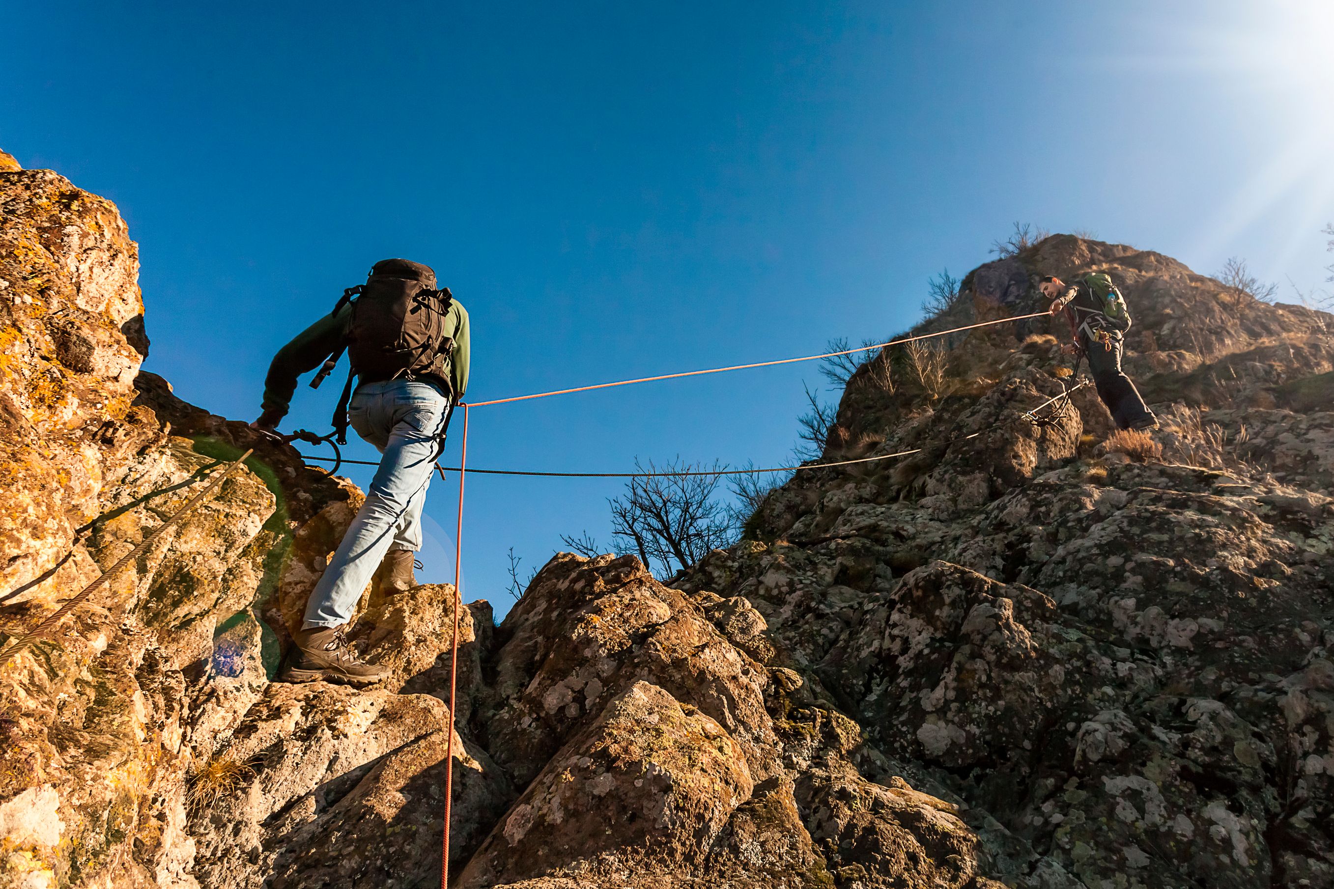 climb the mountains