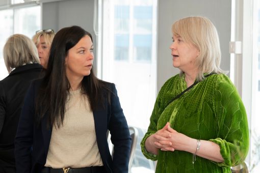 Starfsfólk og gestir 