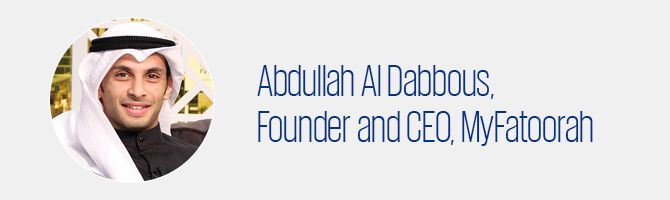 Abdullah Al Dabbous, Founder and CEO, MyFatoorah