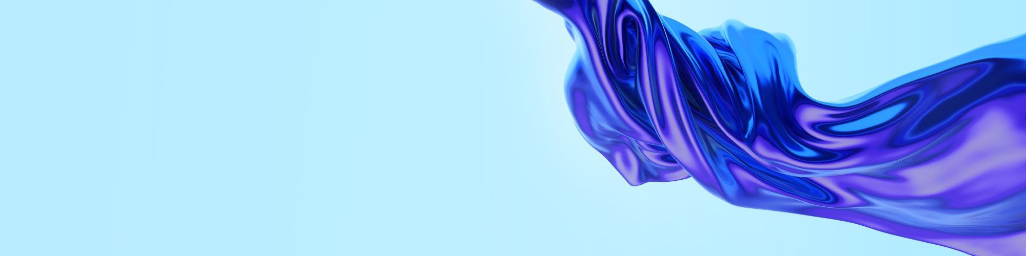 Abstract 3d blue render