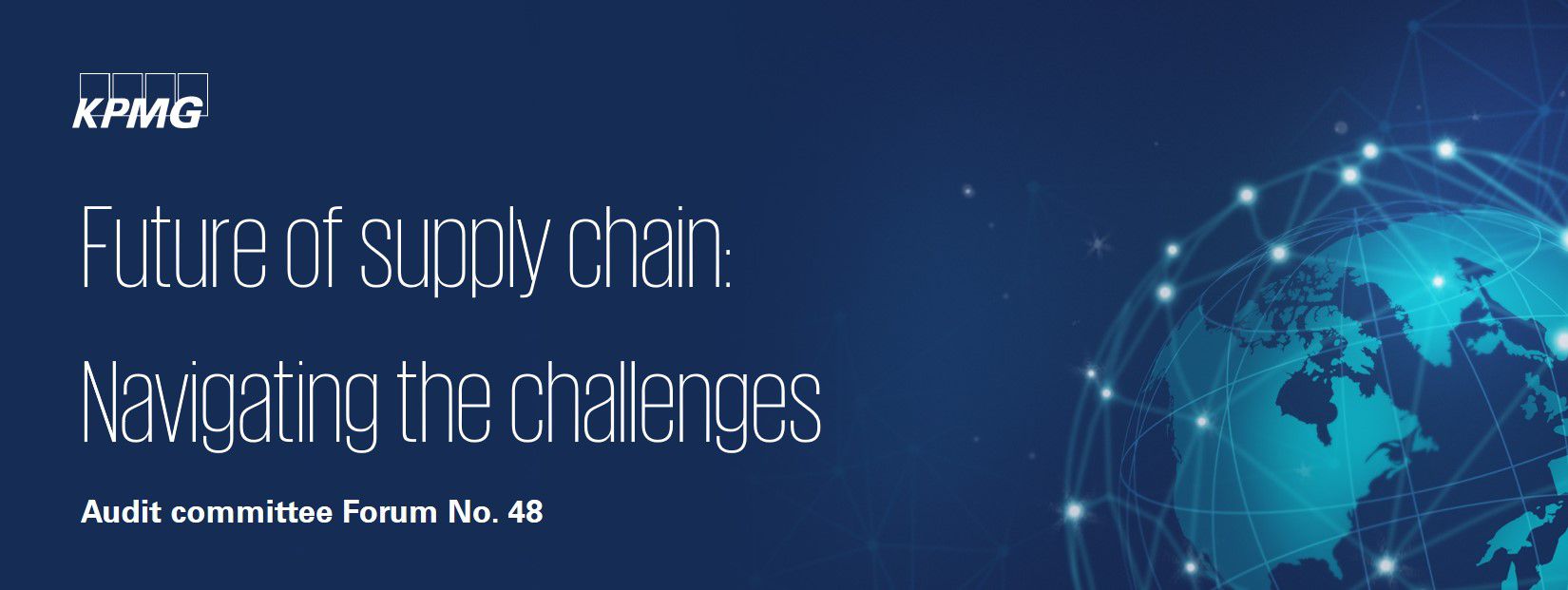 Future of supply chain: Navigating the challenges