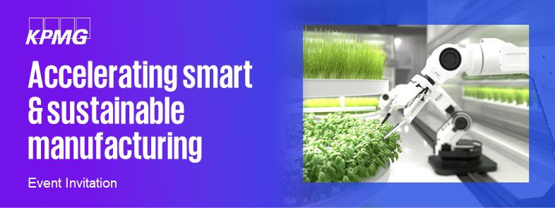 Accelerating smart & sustainable manufacturing webinar