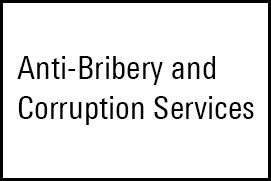 Anti-Bribery and Corruption Services