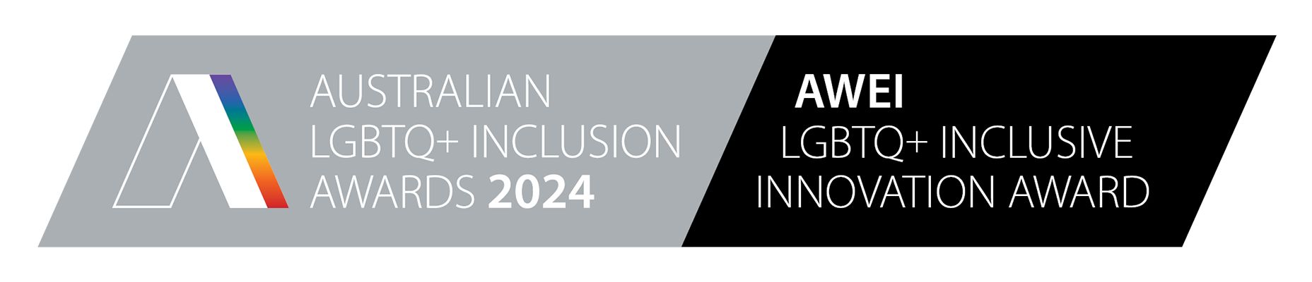 Australian LGBTQ+ Inclusion Awards 2024 – Innovation Award badge