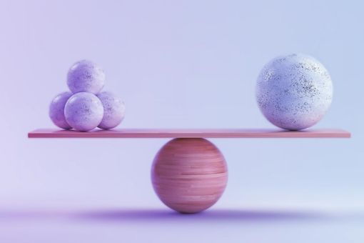 balancing spheres