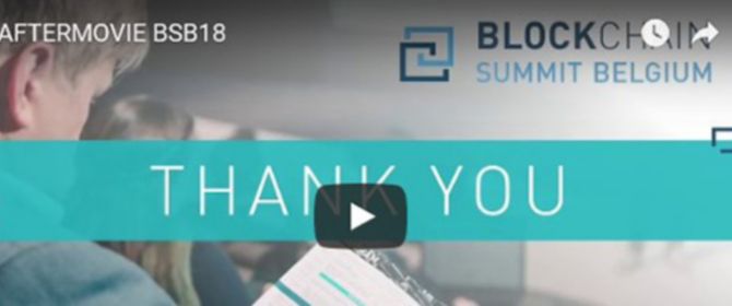 Blockchain Summit Belgium, 13 March