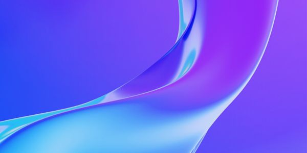 purple and blue abstract shape