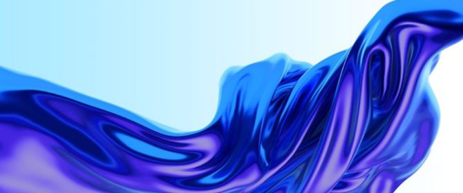 Blue fluid texture