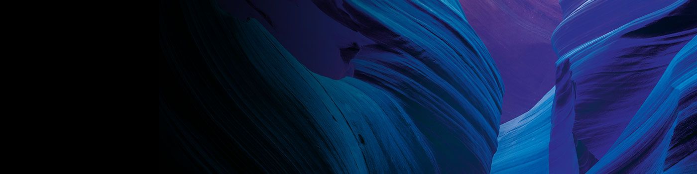 blue purple abstract banner
