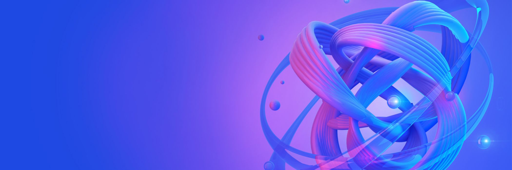 Blue purple circular vortex abstract