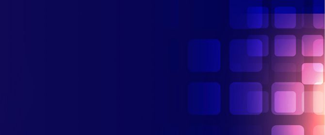 Blue purple square design