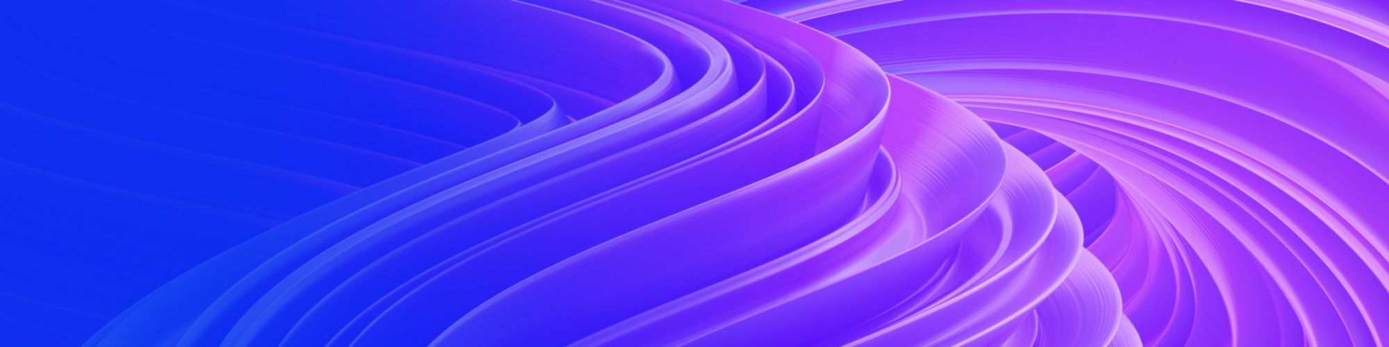Blue purple abstract wave