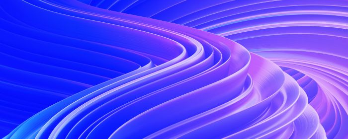 Blue purple wavey lines